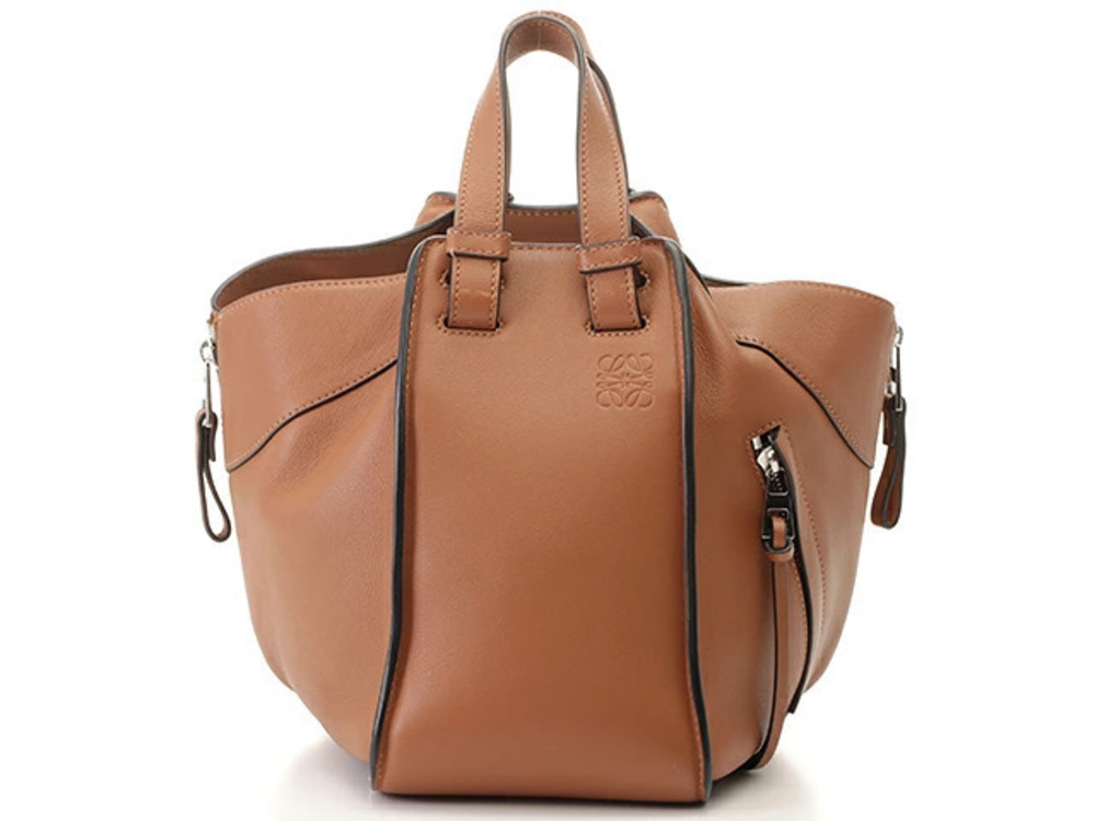 Loewe Hammock Bag Shoulder Tan Calfskin